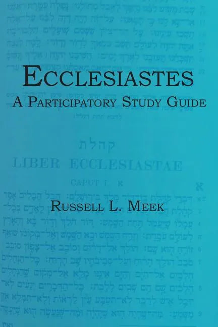 Ecclesiastes: A Participatory Study Guide - Paperback