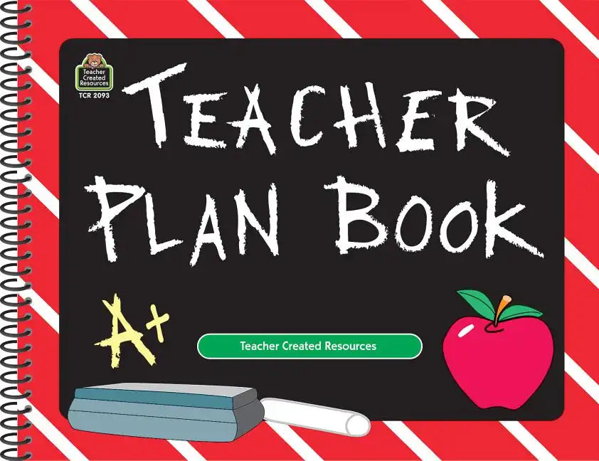 Chalkboard Teacher Plan Book - Paperback