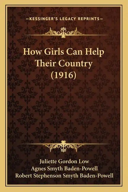 How Girls Can Help Their Country (1916) - Paperback