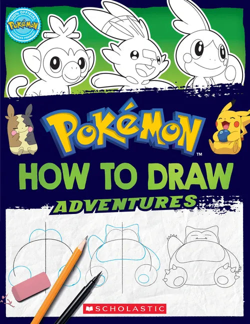 How to Draw Adventures (Pokémon) - Paperback