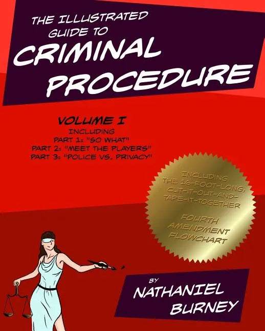 The Illustrated Guide to Criminal Procedure, Vol I: Parts 1-3, Including the Fourth Amendment Flowchart - Paperback