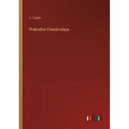 Prabodha Chandrodaya - Paperback