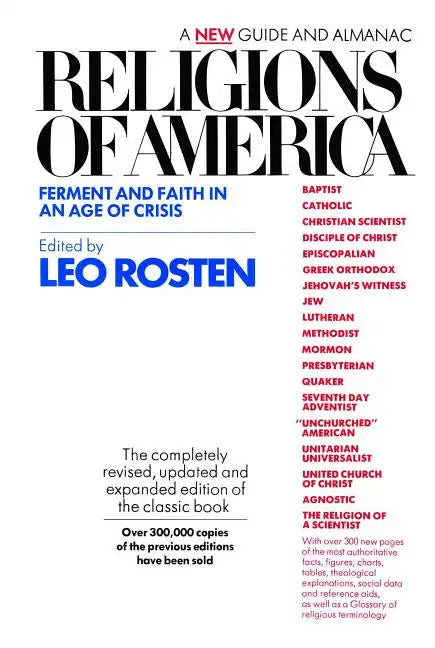Religions of America: Ferment and Faith in an Age of Crisis: A New Guide and Almanac - Paperback