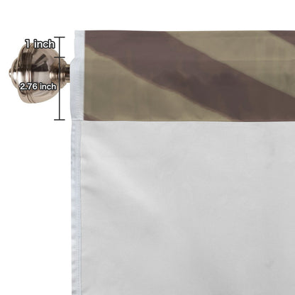 3d USA Flag Window Curtain Valance - 60"x18"