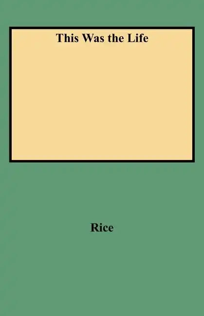 This Was the Life - Paperback