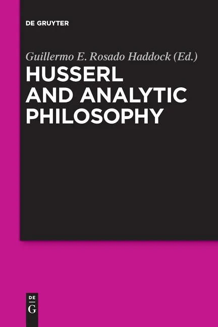 Husserl and Analytic Philosophy - Paperback