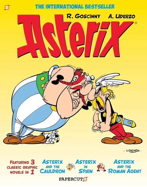Asterix Omnibus Vol. 5: Collecting Asterix and the Cauldron, Asterix in Spain, and Asterix and the Roman Agent - Paperback