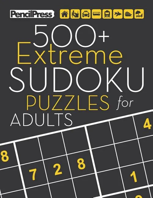 500+ Extreme Sudoku Puzzles for Adults: Sudoku Puzzle Books Extreme (with answer - Paperback