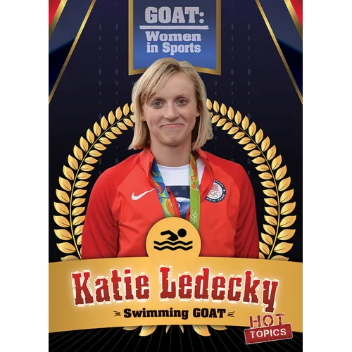 Katie Ledecky: Swimming Goat - Library Binding