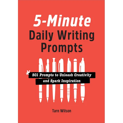 5-Minute Daily Writing Prompts: 501 Prompts to Unleash Creativity and Spark Inspiration - Paperback
