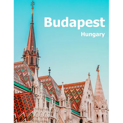Budapest Hungary: Coffee Table Photography Travel Picture Book Album Of A Hungarian Country And City In Central Europe Large Size Photos Cover - Paperback