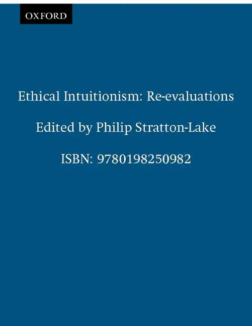 Ethical Intuitionism: Re-Evaluations - Paperback