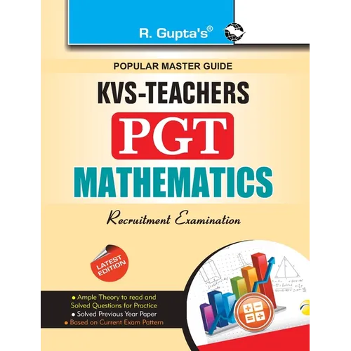 Kvs: Mathematics (PGT) Teachers Exam Guide - Paperback