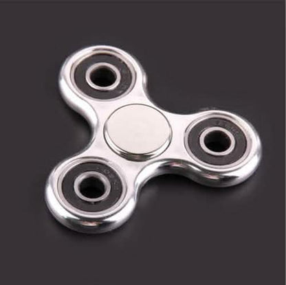 Chrome Tri Fidget Spinner - Assorted Colors