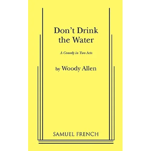 Don't Drink the Water - Paperback