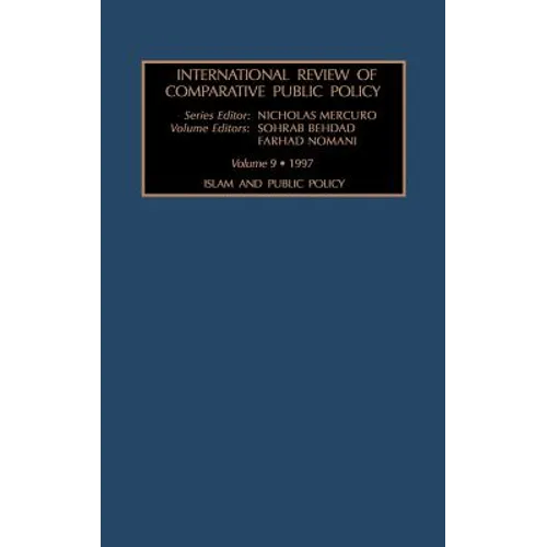 International Review of Comparative Public Policy: Volume 9 - Hardcover