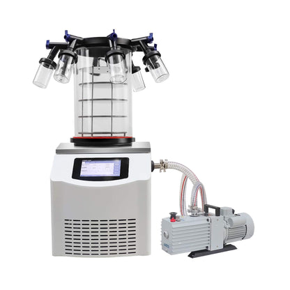Commercial -60°C Laboratory Vacuum Freeze Dryer With Pre Cooling (SAK74152)