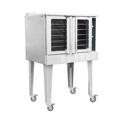 Commercial Full-Size Natural Gas/Propane Single-Deck Convection Oven (SAK87125)