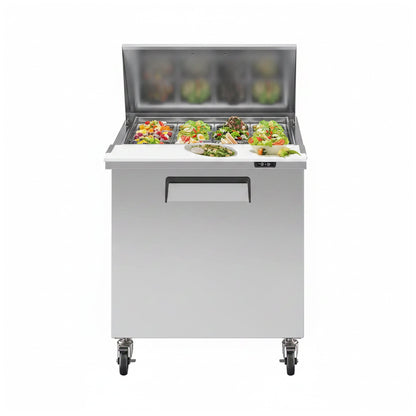 Commercial Stainless Steel Sandwich Prep Table Refrigerator (SAK19586)