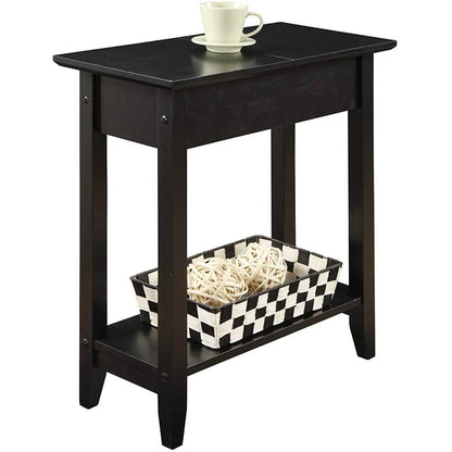 Convenience Concepts American Heritage Flip Top End Table