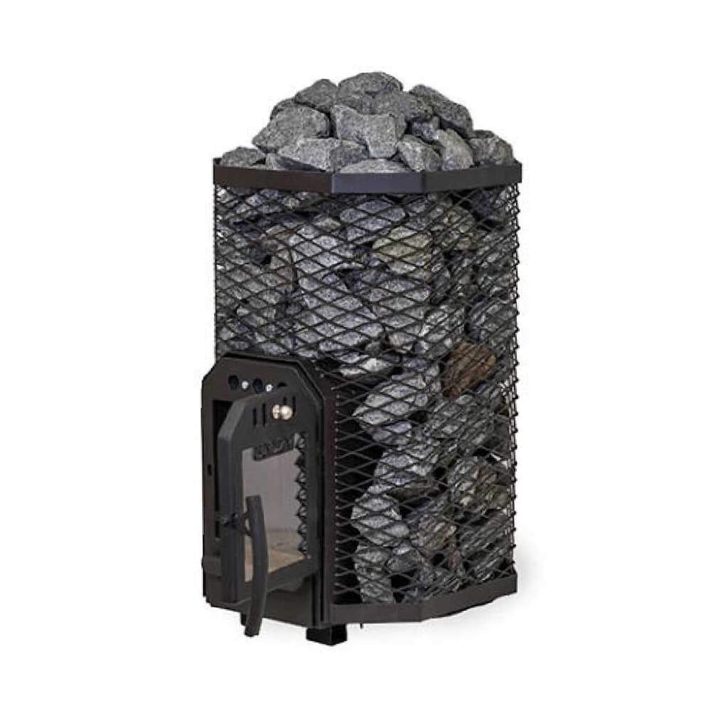 Cozy Heat Wood-Burning Floor Mount Sauna Stove With Chimney Kit And Sauna Stones [COZY] (SAK57382)