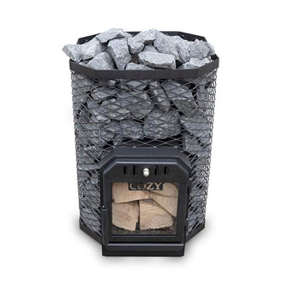 Cozy Heat Thru-Wall Wood Fired Sauna Heater Stove [COZY TW] (SAK82634)