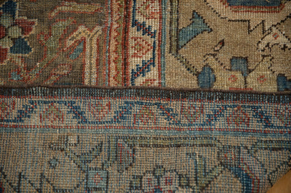 7x10.5 Vintage Distressed Mahal Carpet