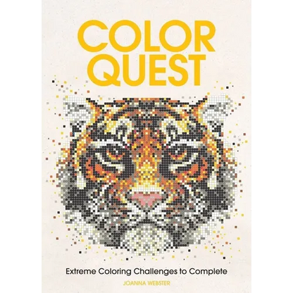 Color Quest: Extreme Coloring Challenges to Complete - Paperback
