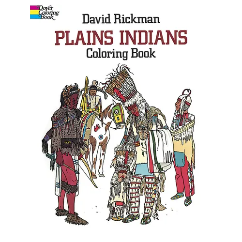 Plains Indians Coloring Book - Paperback