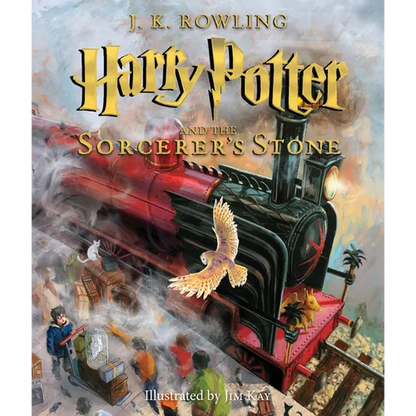 Harry Potter and the Sorcerer's Stone: The Illustrated Edition (Harry Potter, Book 1) - Hardcover