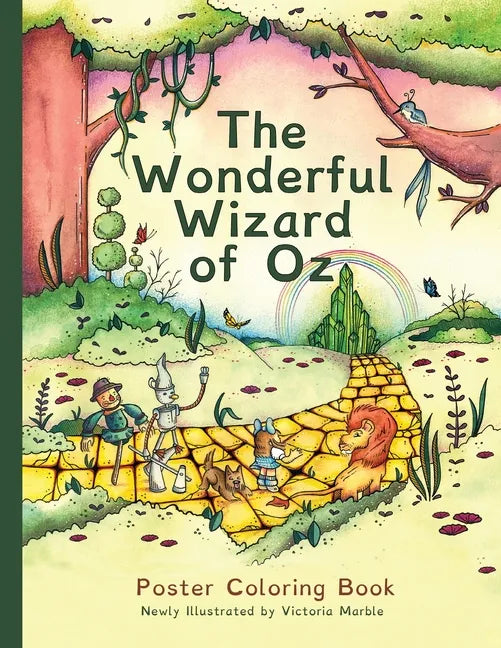 The Wonderful Wizard of Oz Poster Coloring Book: MCP Classic - Paperback