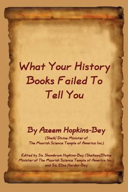 What Your History Books Failed to Tell You - Paperback