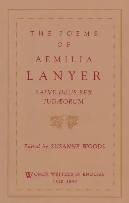 The Poems of Aemilia Lanyer - Paperback