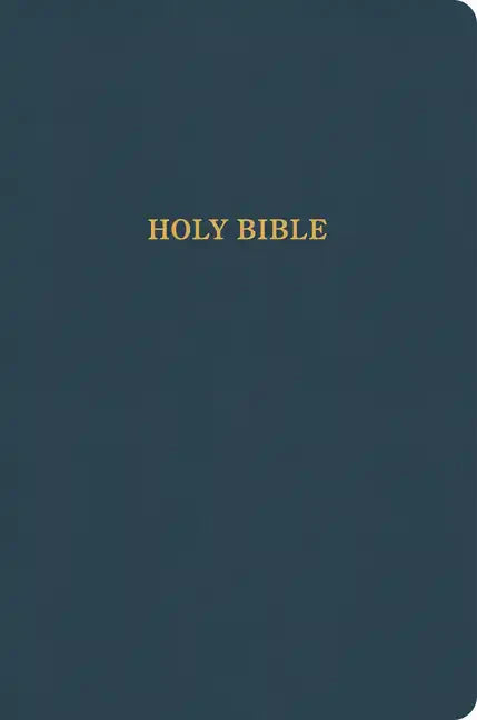 KJV Large Print Thinline Bible, Value Edition, Slate Leathertouch: Holy Bible - Imitation Leather