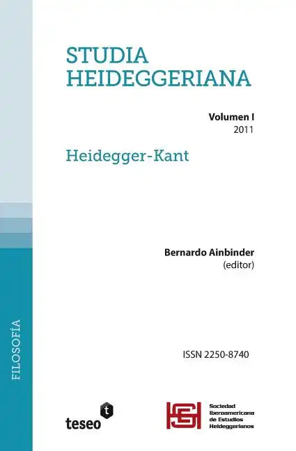 Studia Heideggeriana: Vol. 1 - Heidegger-Kant - Paperback