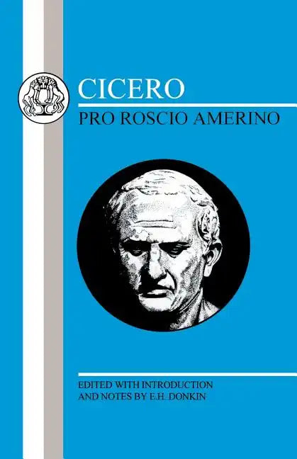 Cicero: Pro Roscio Amerino - Paperback