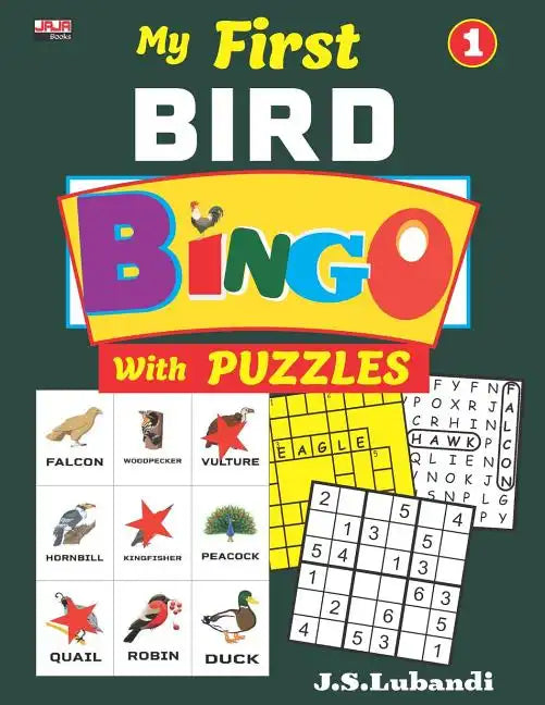 My First BIRD BINGO with PUZZLES, Vol.1 - Paperback