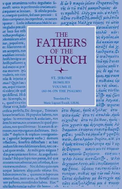 Homilies, Volume 2 (Homilies 60-96) - Paperback