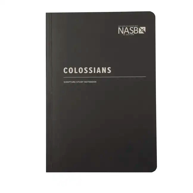 NASB Scripture Study Notebook: Colossians: NASB - Paperback