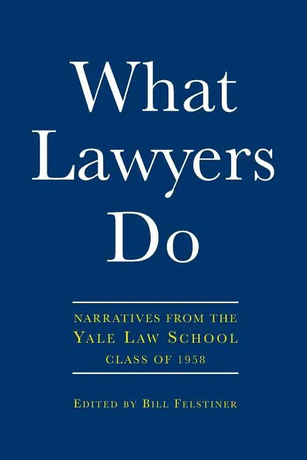 What Lawyers Do - Paperback
