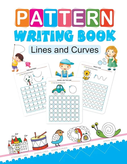 Pattern Writing Book: Lines and Curves - Paperback