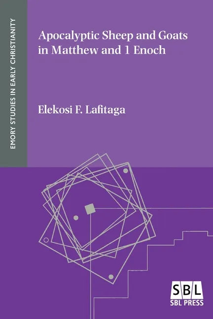 Apocalyptic Sheep and Goats in Matthew and 1 Enoch - Paperback