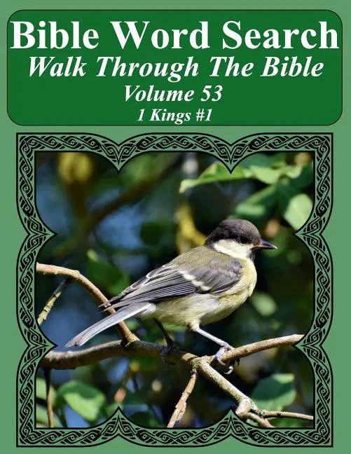 Bible Word Search Walk Through The Bible Volume 53: 1 Kings #1 Extra Large Print - Paperback
