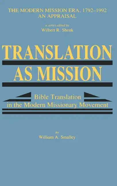 Translation as Mission - Hardcover
