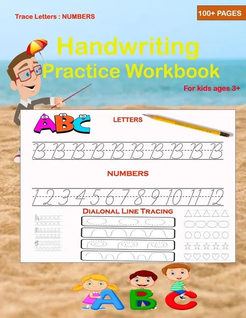 Trace Letters: Numbers Handwriting Practice workbook for kids: Writing workbook for preschoolers with sight words for pre-kindergarte - Paperback