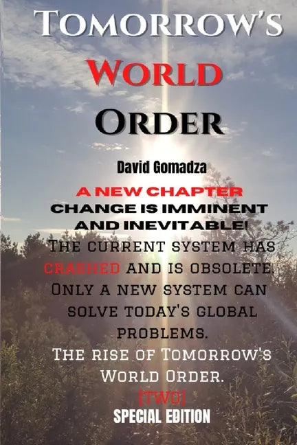 Tomorrow's World Order. [Special Edition] - Paperback