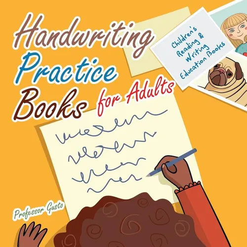 Handwriting Practice Books for Adults: Children's Reading & Writing Education Books - Paperback