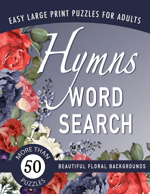 Hymns Word Search: A Large-Print Christian Puzzle Book for Senior Adults - Paperback