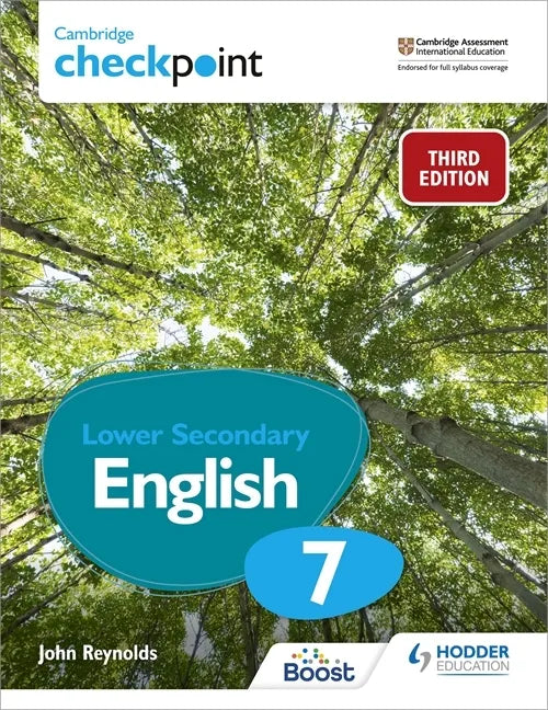 Cambridge Checkpoint Lower Secondary English Student's Book 7: Hodder Education Group - Paperback