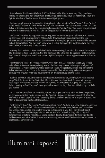 Illuminati Exposed: Scizophrenia - Paperback